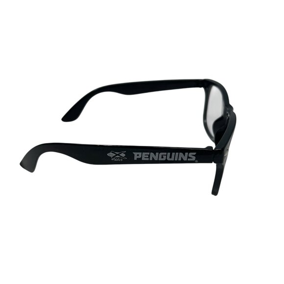 Hanson Brothers Slap Shot Movie Glasses Tape Pittsburgh Penguins SGA 105.9 The X - Picture 2 of 7